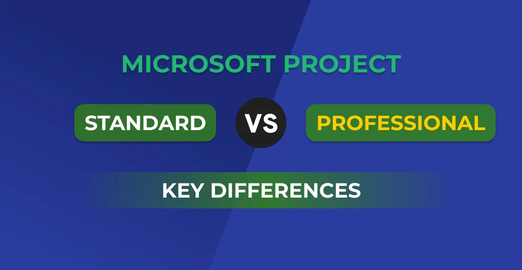 Microsoft Project 2021 Standard vs Professional: Key Differences